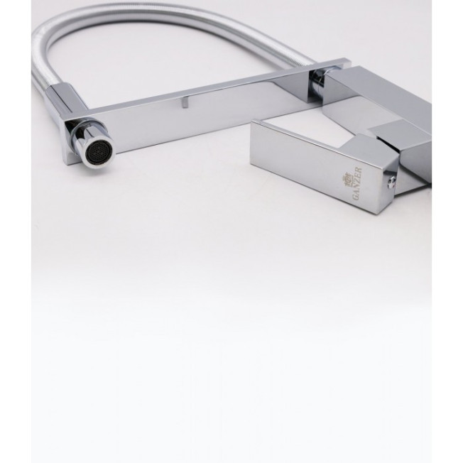 Смеситель с гибким изливом GANZER REIN GZ16037 CHROME