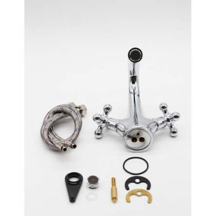 Cмеситель для раковины GANZER ALT GZ17011 CHROME