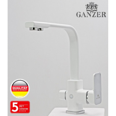 Cмеситель для кухни под фильтр GANZER STEFAN GZ12025F WHITE