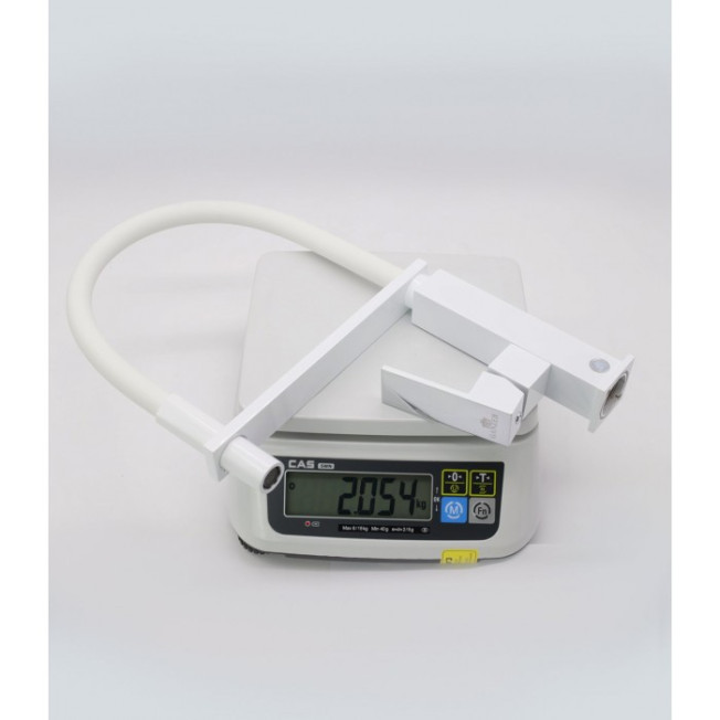 Смеситель с гибким изливом GANZER REIN GZ16037F WHITE