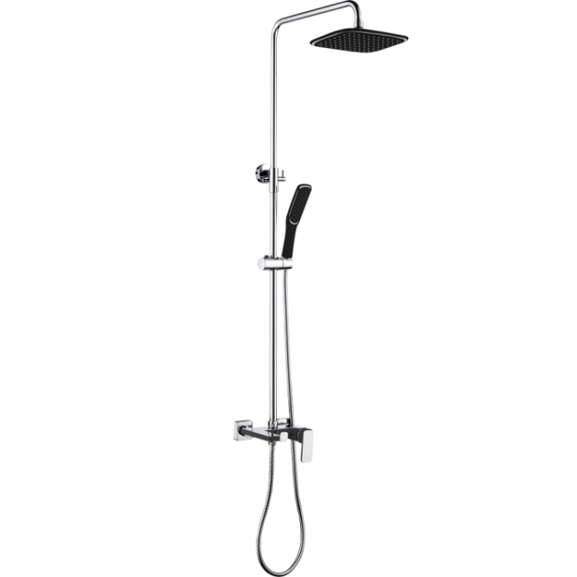 Душевая система GANZER STEFAN GZ12062C Хром\Черный