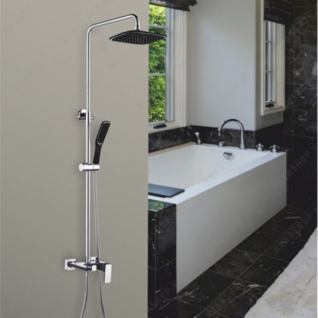 Душевая система GANZER STEFAN GZ12062C Хром\Черный