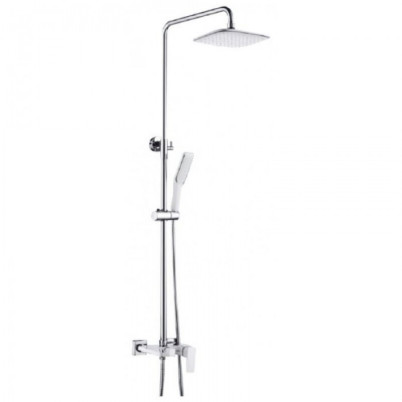 Душевая система GANZER STEFAN GZ12062F Хром\Белый